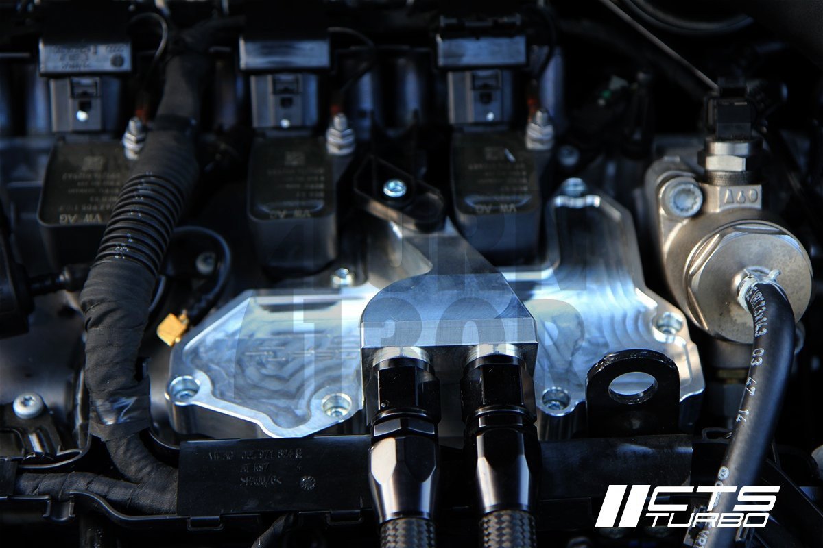 CTS Turbo  Oil Catch Can Golf 7 GTI / R / Leon 3 Cupra / S3 8V