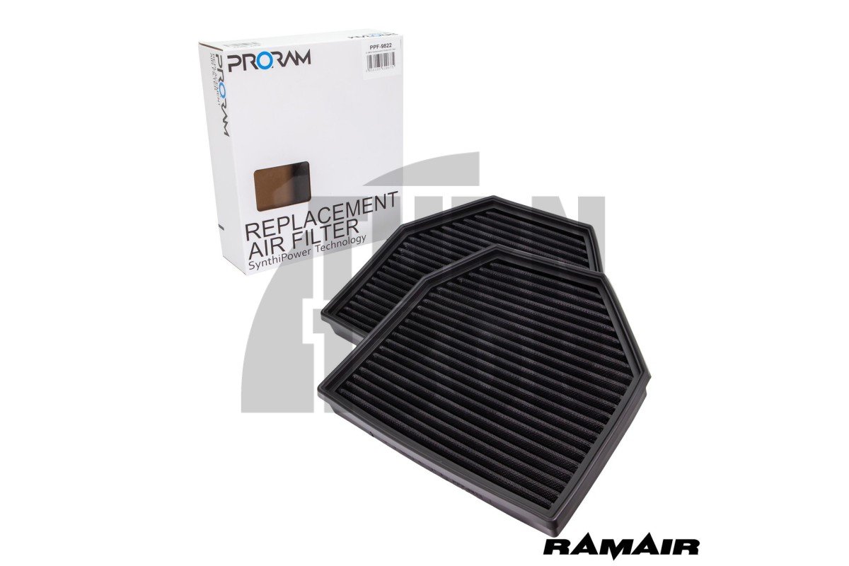 Ramair Performance Panel Air Filters for BMW M3 F80, M4 F8x, and M2 Competition F87