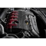 Eventuri Carbon Fiber / Red Kevlar Engine Cover for Audi RS3 8V.5 / TTRS 8S and RS3 8Y