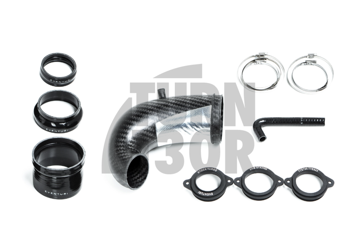 Eventuri Carbon Turbo Inlet for Audi RS3 8V.5 / TTRS 8S with TTE 625 / TTE 700 turbo flange
