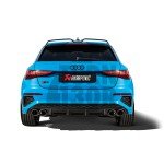 Akrapovic Evolution Line Exhaust for Audi S3 8Y Sportback