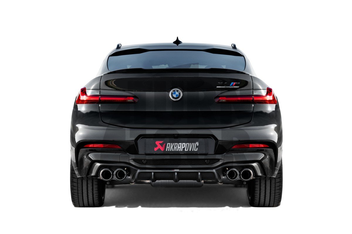 Akrapovic Slip-On Titanium Exhaust for BMW X3M F97 / X4M F98