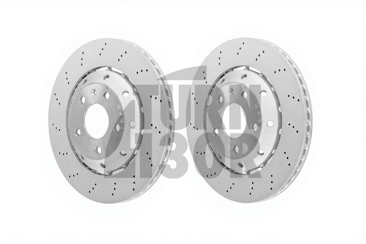 Dixcel PD Drilled Rear Brake Discs for Audi RS4 B7