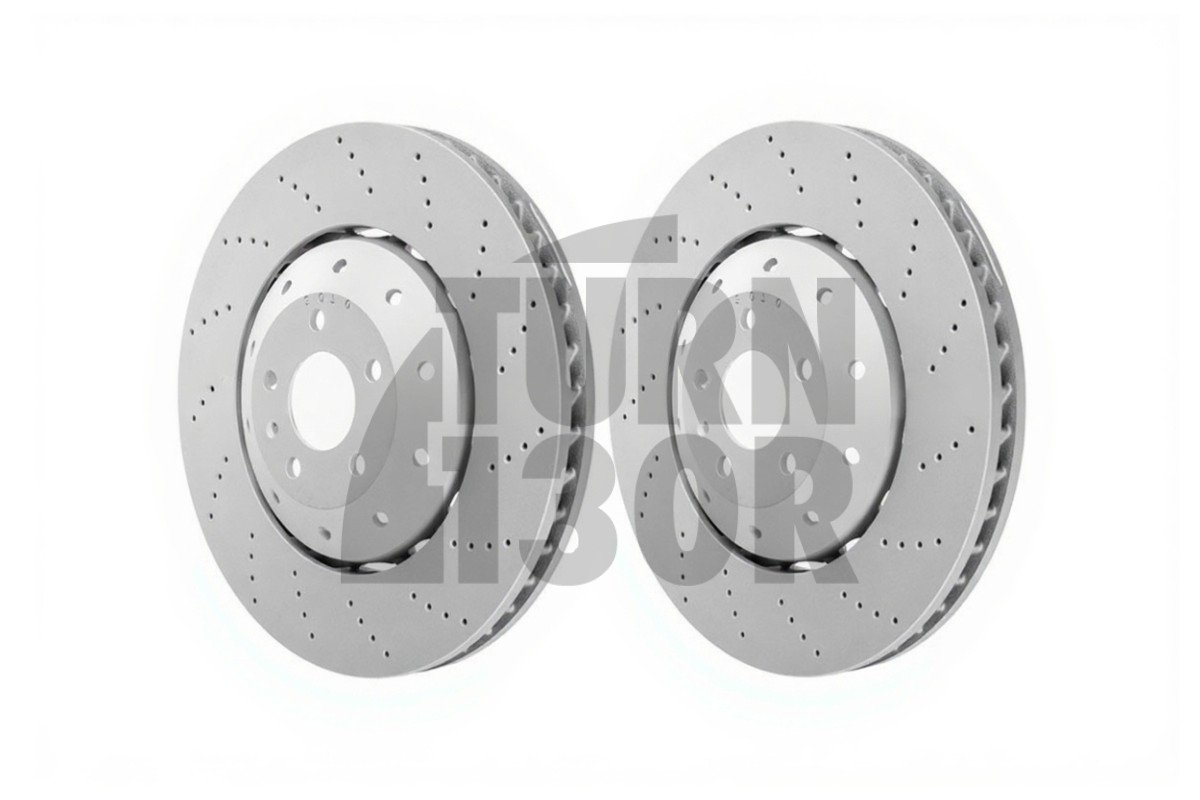 Dixcel PD Drilled Front Brake Discs for Audi RS6 C6