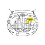 Forge Motorsport Carbon Fiber Air Duct M2 F87 135i / 235i F2x and 335i / 435i F3x