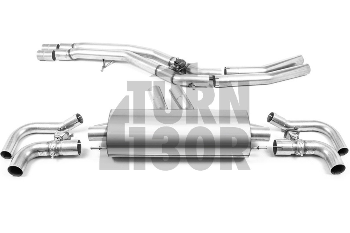 Milltek Front Pipe-back System for Audi RSQ8
