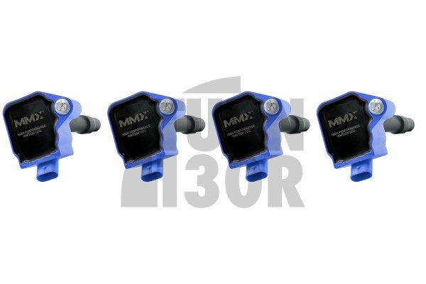 MMX Blue Coil Packs for Mini Cooper S - JCW - GP3 F56 and BMW 135i - 235i F4x